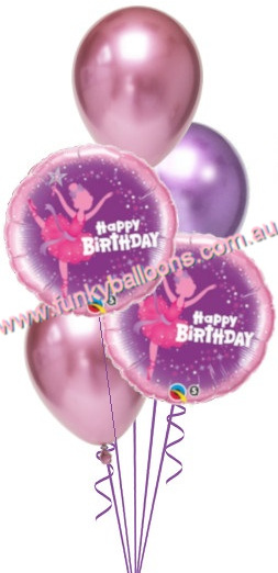 (image for) Birthday Ballerina Bouquet - Click Image to Close
