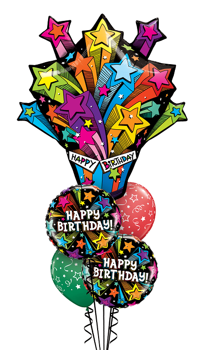 (image for) Birthday Explosion Bouquet