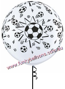 Round Latex ~ Soccer Balls (Float time 48 hrs)